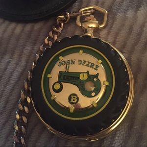 John Deere model b pocket watch